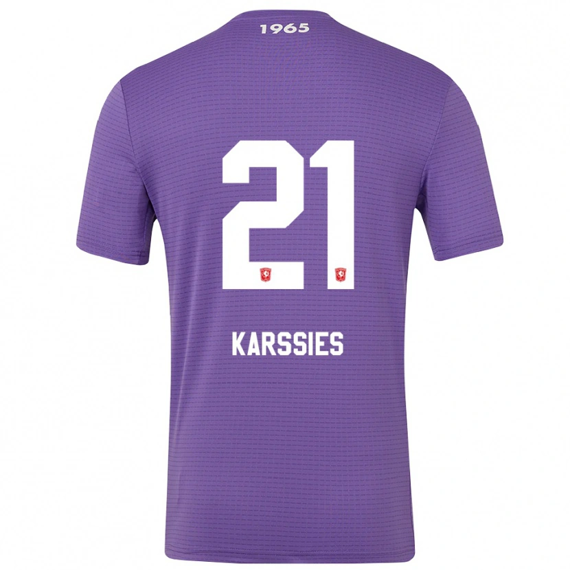 Danxen Kid Sam Karssies #21 Medium Purple Goalkeeper Jersey 2025/26 T-Shirt