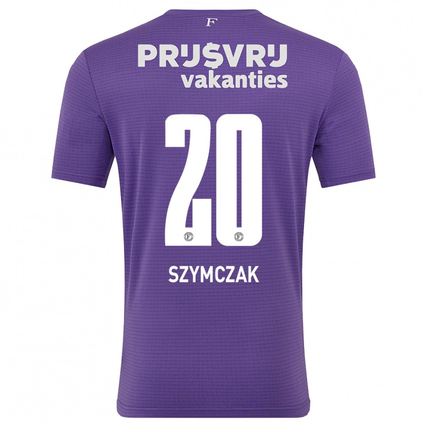 Danxen Kid Oliwia Szymczak #20 Purple White Goalkeeper Jersey 2025/26 T-Shirt