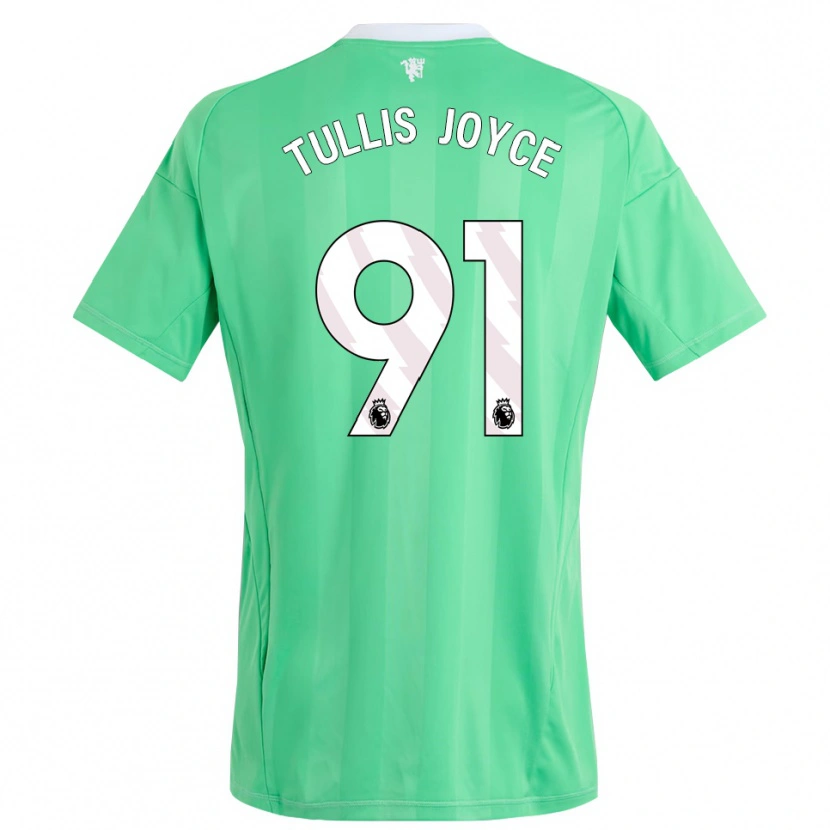 Danxen Kid Phallon Tullis-Joyce #91 Emerald Green Goalkeeper Jersey 2025/26 T-Shirt