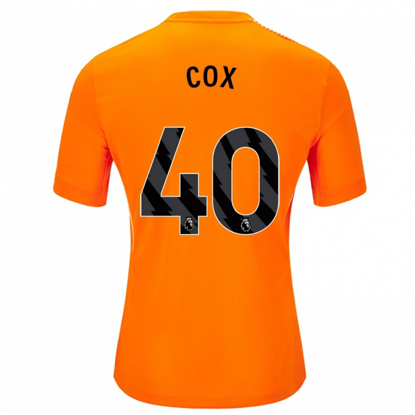 Danxen Kid Katie Cox #40 Orange Black Goalkeeper Jersey 2025/26 T-Shirt