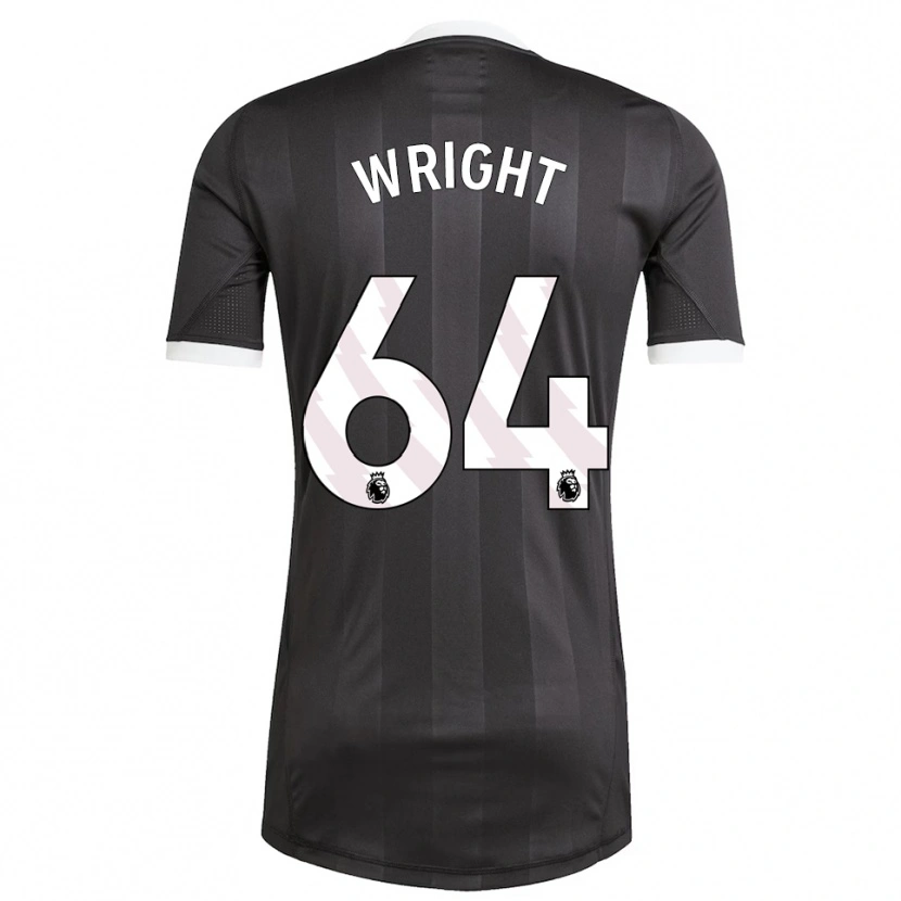 Danxen Kid James Wright #64 Black White Goalkeeper Jersey 2025/26 T-Shirt