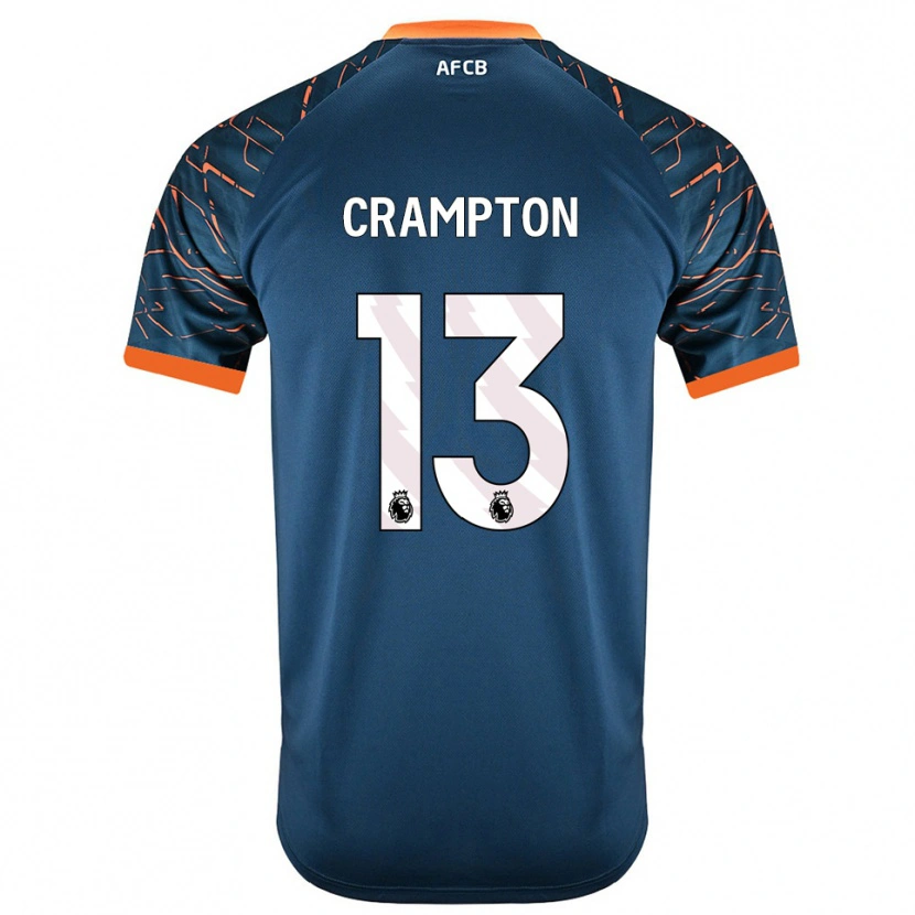 Danxen Kid Kai Crampton #13 Dark Slate Blue Goalkeeper Jersey 2025/26 T-Shirt