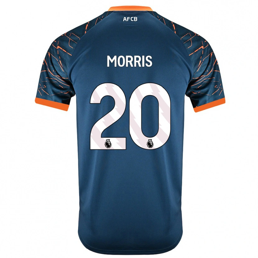 Danxen Kid Caitlin Morris #20 Dark Slate Blue Goalkeeper Jersey 2025/26 T-Shirt
