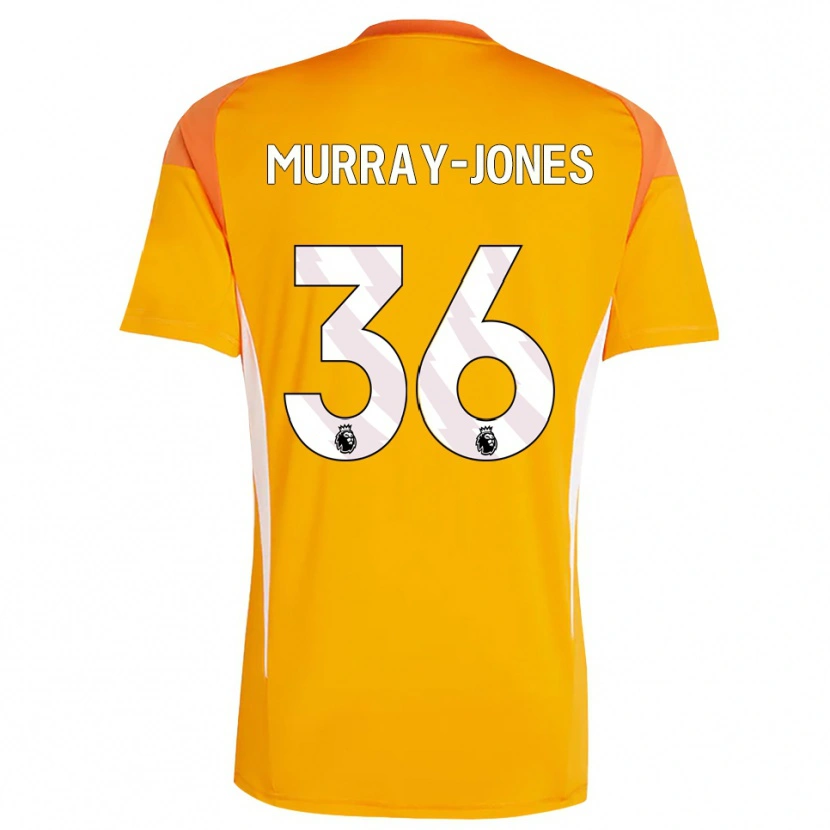 Danxen Kid George Murray-Jones #36 Orange White Goalkeeper Jersey 2025/26 T-Shirt