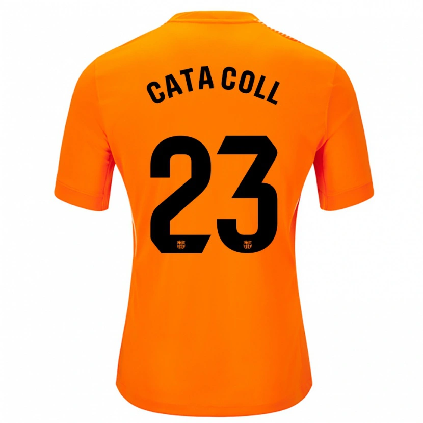 Danxen Kid Cata Coll #23 Orange Black Goalkeeper Jersey 2025/26 T-Shirt