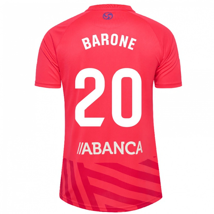 Danxen Kid Caio Barone #20 Red White Goalkeeper Jersey 2025/26 T-Shirt