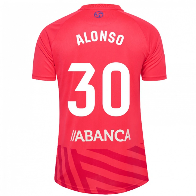 Danxen Kid Adriana Alonso #30 Red White Goalkeeper Jersey 2025/26 T-Shirt