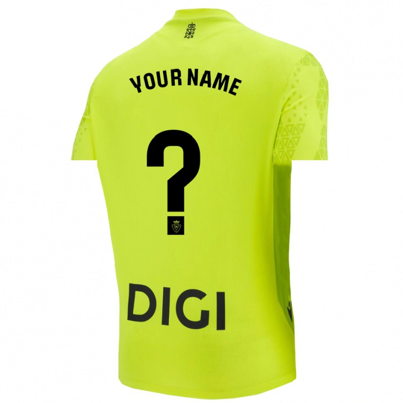 Danxen Kid CA Osasuna Fluorescent Green Goalkeeper Jersey 2025/26 T-Shirt