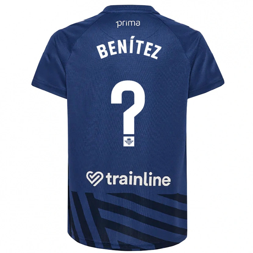 Danxen Kid David Benítez #0 Royal Blue White Goalkeeper Jersey 2025/26 T-Shirt