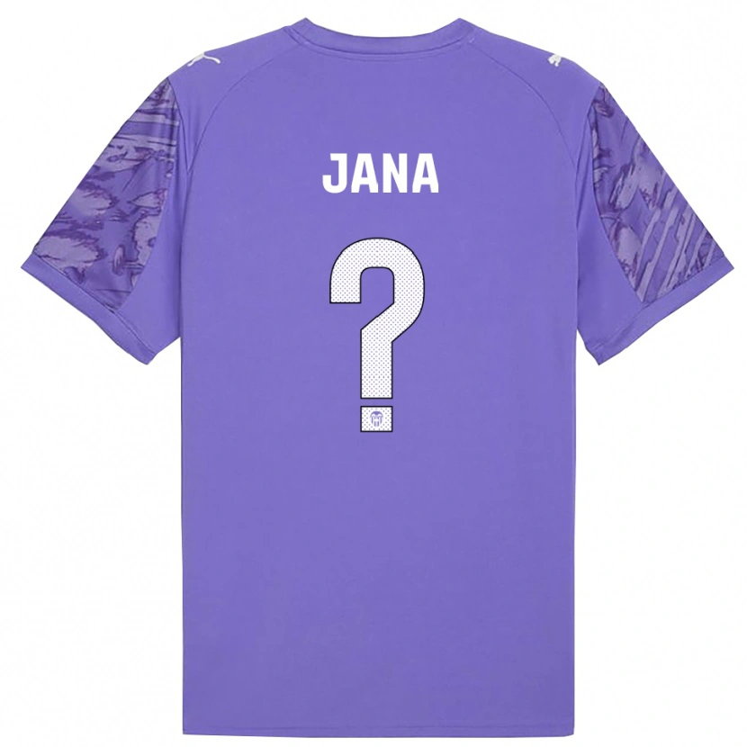Danxen Kid Jana Xin Henseler Gallego #0 Lilac White Goalkeeper Jersey 2025/26 T-Shirt