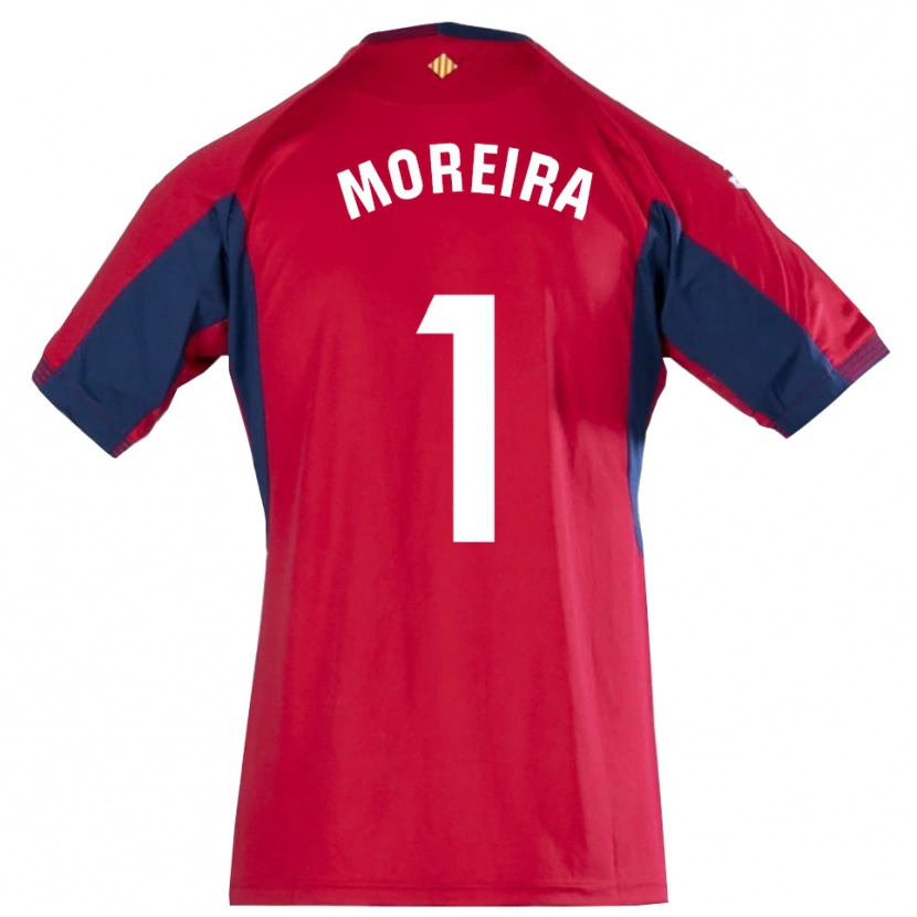 Danxen Kid Yago Moreira #1 Royal Blue Red Goalkeeper Jersey 2025/26 T-Shirt