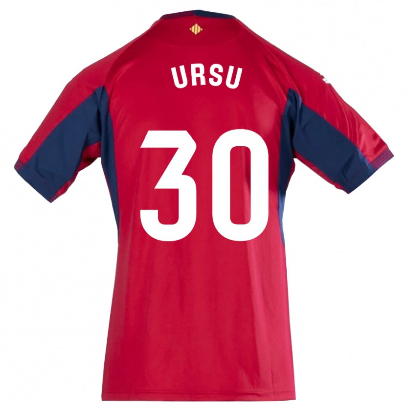 Danxen Kid Eduard Ursu #30 Royal Blue Red Goalkeeper Jersey 2025/26 T-Shirt