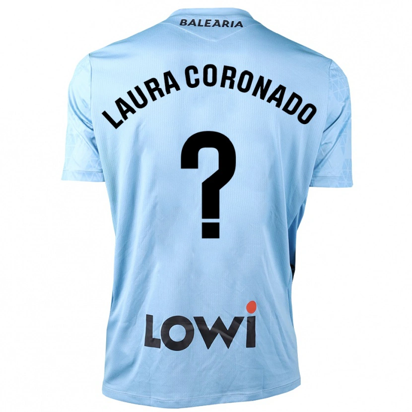 Danxen Kid Laura Coronado Vilchez #0 Light Blue Black Goalkeeper Jersey 2025/26 T-Shirt