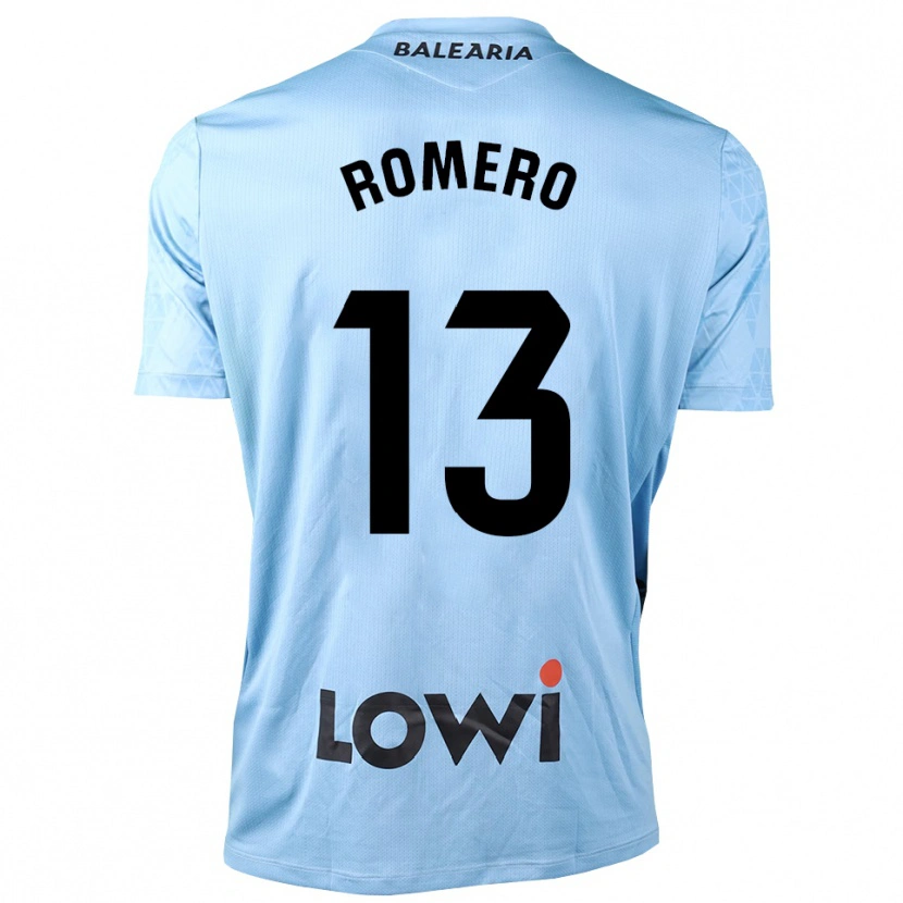 Danxen Kid Cayetano Romero #13 Light Blue Black Goalkeeper Jersey 2025/26 T-Shirt