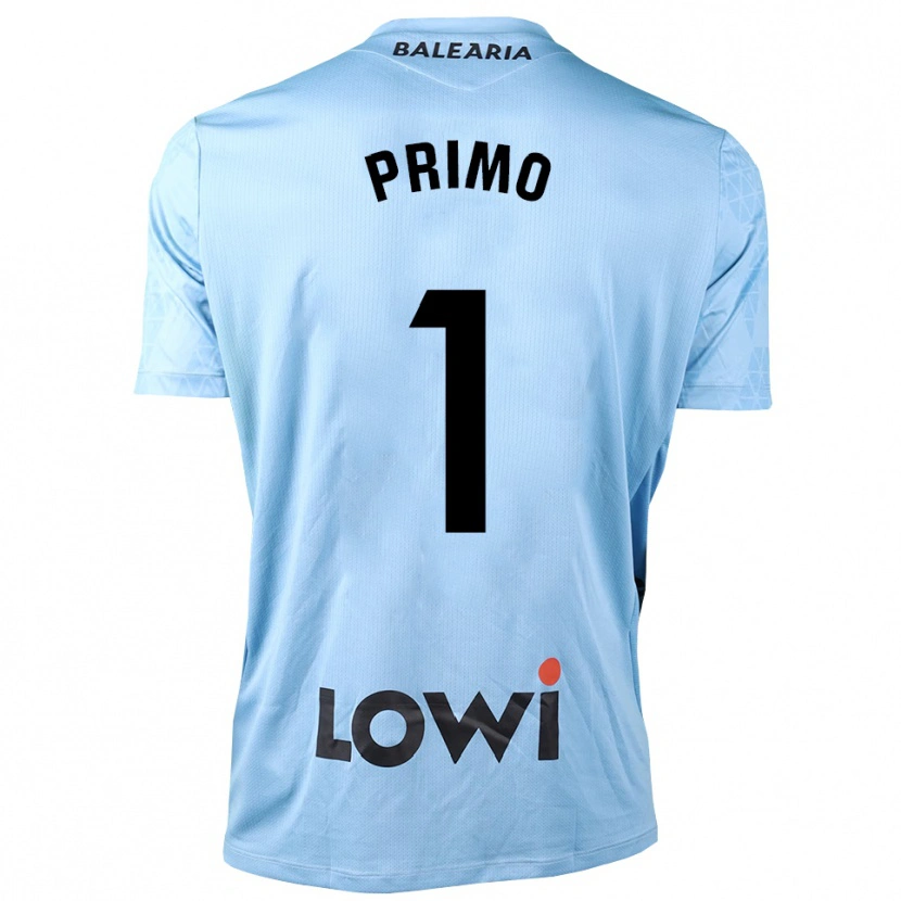 Danxen Kid Álex Primo #1 Light Blue Black Goalkeeper Jersey 2025/26 T-Shirt