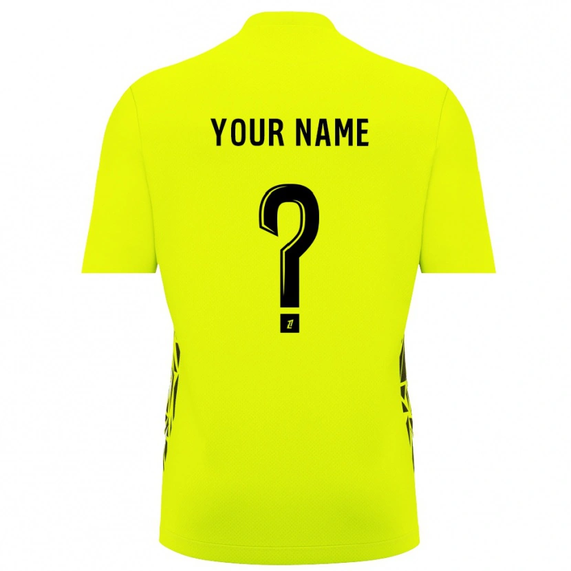 Danxen Kid AJ Auxerre Fluorescent Green Goalkeeper Jersey 2025/26 T-Shirt