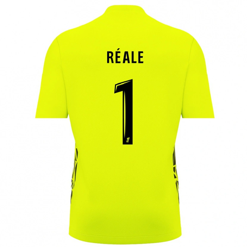 Danxen Kid Pierre Réale #1 Fluorescent Green Goalkeeper Jersey 2025/26 T-Shirt