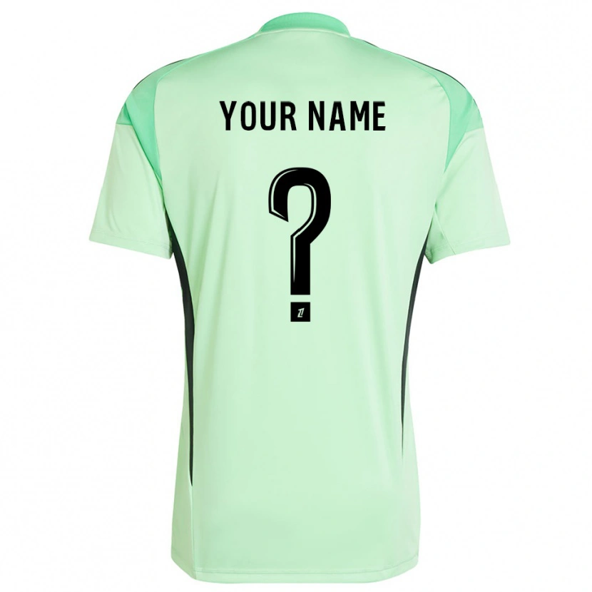 Danxen Kid Paris FC Light Green Black Goalkeeper Jersey 2025/26 T-Shirt