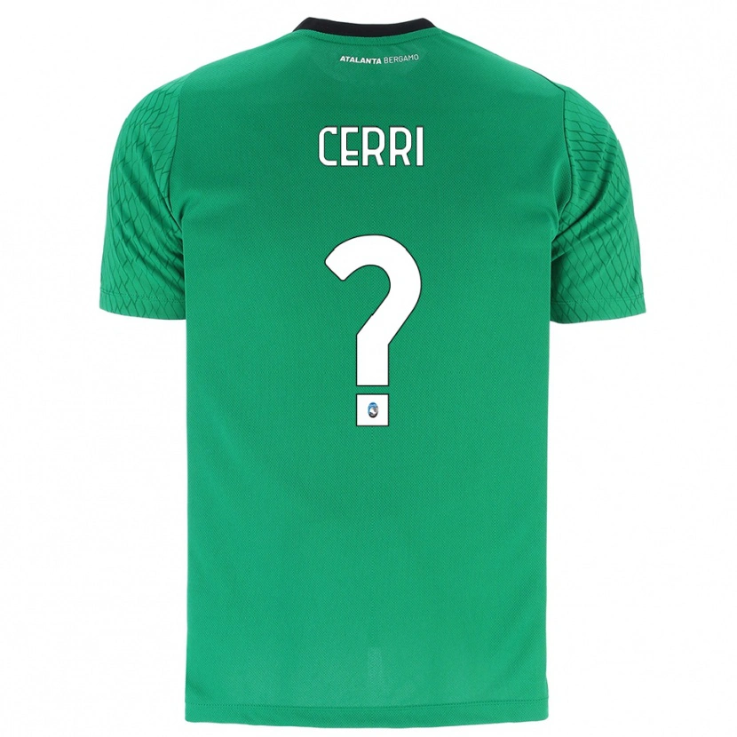 Danxen Kid Jacopo Cerri #0 Emerald Green Goalkeeper Jersey 2025/26 T-Shirt