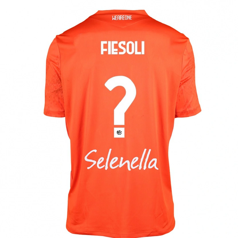 Danxen Kid Marta Fiesoli #0 Orange Black White Goalkeeper Jersey 2025/26 T-Shirt