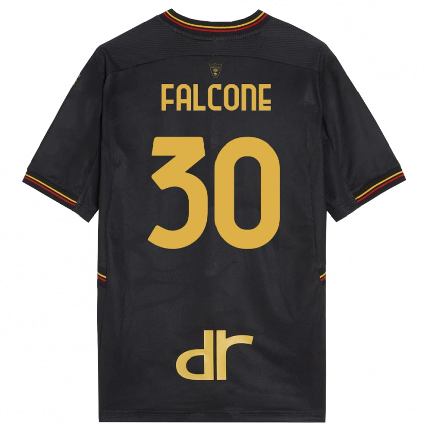 Danxen Kid Wladimiro Falcone #30 Black Brown Goalkeeper Jersey 2025/26 T-Shirt