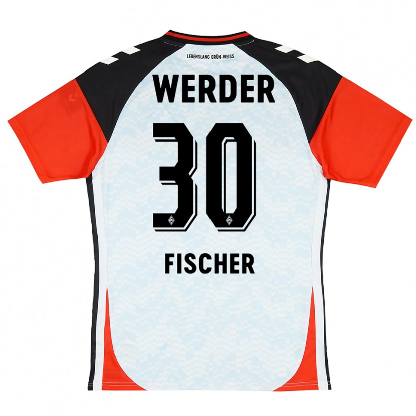 Danxen Kid Vanessa Fischer #30 Black Red Yellow Goalkeeper Jersey 2025/26 T-Shirt