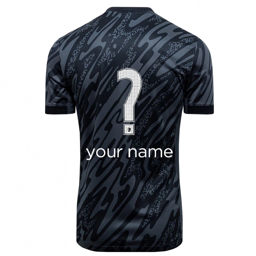 Danxen Kid SC Freiburg Black White Goalkeeper Jersey 2025/26 T-Shirt