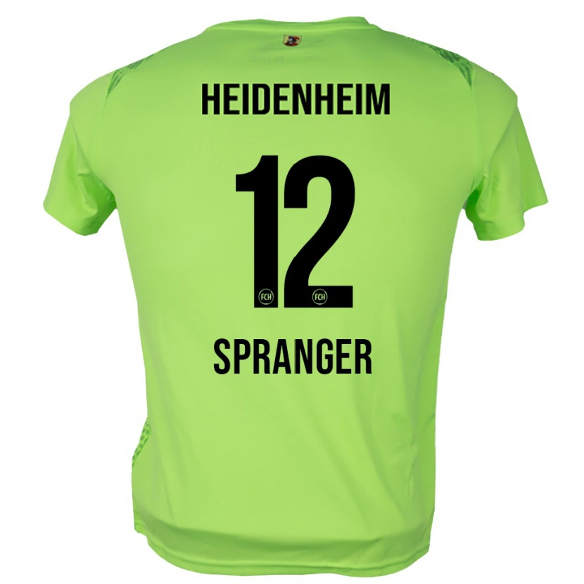 Danxen Kid Luke Spranger #12 Pale Green Goalkeeper Jersey 2025/26 T-Shirt