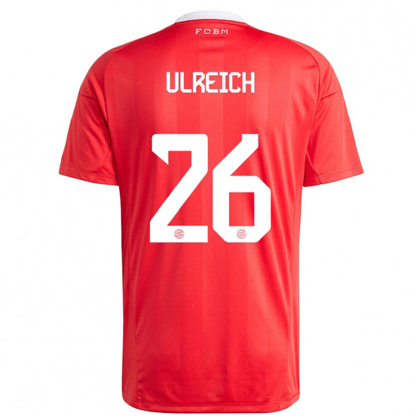 Danxen Kid Sven Ulreich #26 Red White Goalkeeper Jersey 2025/26 T-Shirt