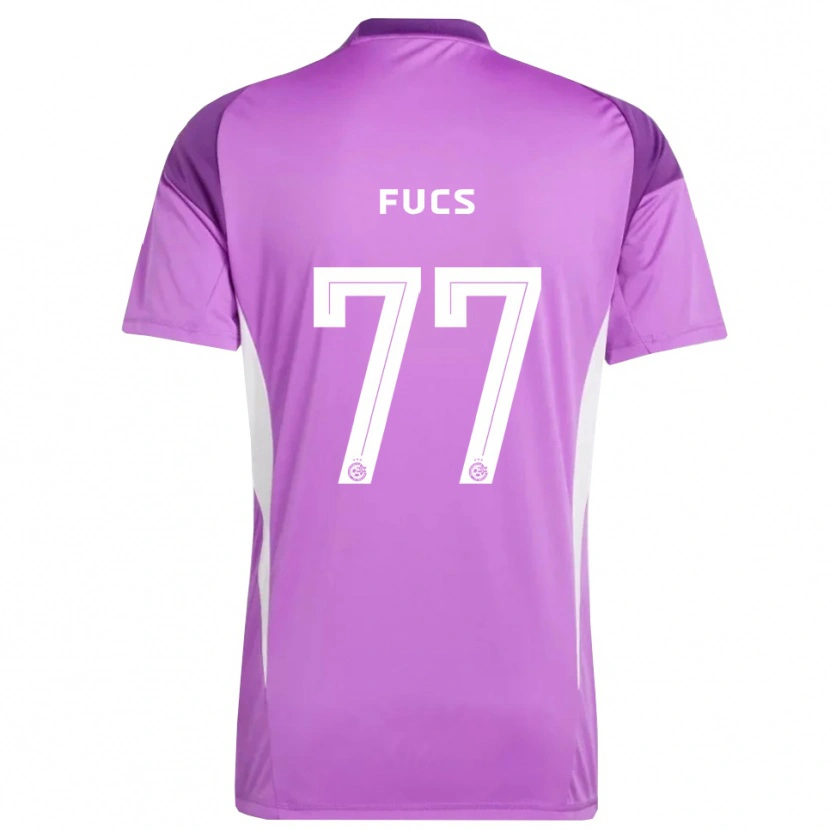 Danxen Kid Roee Fucs #77 Lilac Purple Goalkeeper Jersey 2025/26 T-Shirt