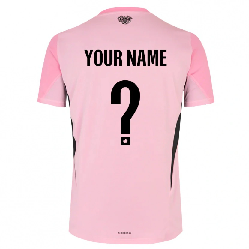 Danxen Kid FC Copenhagen Pink Black Goalkeeper Jersey 2025/26 T-Shirt