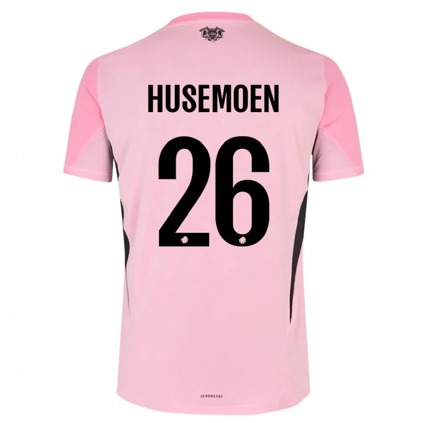 Danxen Kid Astrid Husemoen #26 Pink Black Goalkeeper Jersey 2025/26 T-Shirt