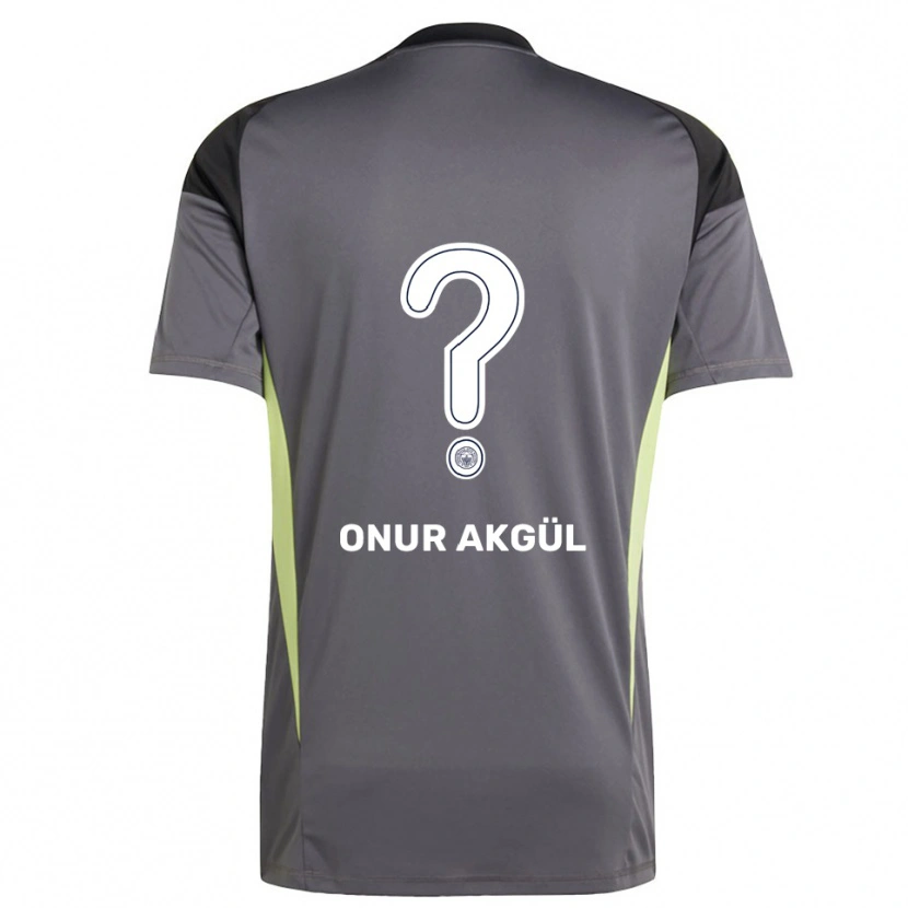 Danxen Kid Rüzgar Onur Akgül #0 Dim Gray Black Goalkeeper Jersey 2025/26 T-Shirt