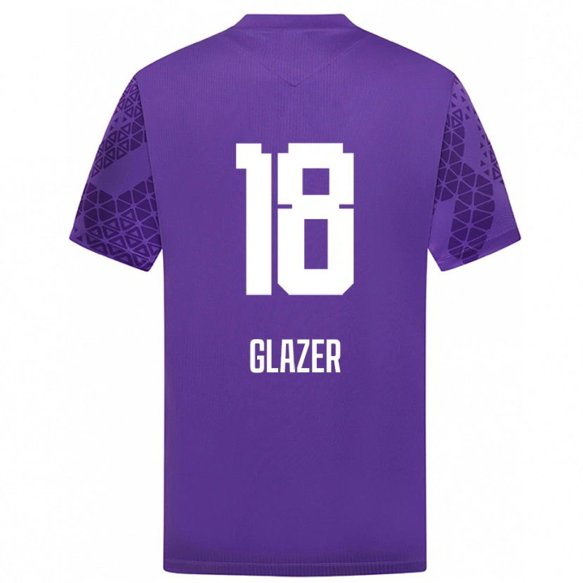 Danxen Kid Omri Glazer #18 Indigo White Goalkeeper Jersey 2025/26 T-Shirt