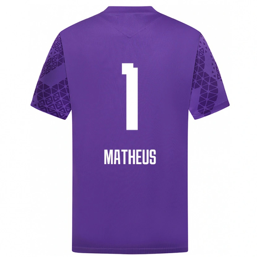 Danxen Kid Matheus #1 Indigo White Goalkeeper Jersey 2025/26 T-Shirt