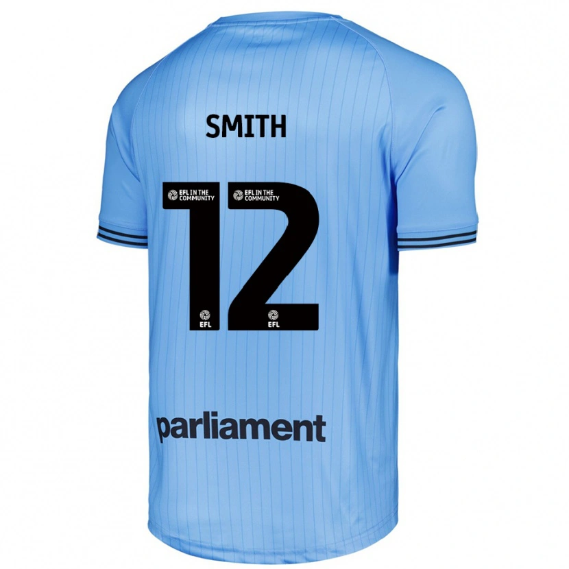 Danxen Men Jackson Smith #12 Light Sky Blue Goalkeeper Jersey 2025/26 T-Shirt