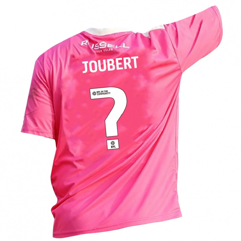 Danxen Men Lucas Joubert #0 Rose Pink Goalkeeper Jersey 2025/26 T-Shirt