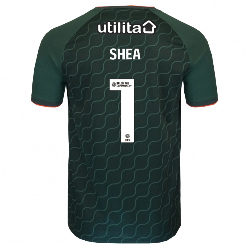 Danxen Men James Shea #1 Dark Green Goalkeeper Jersey 2025/26 T-Shirt