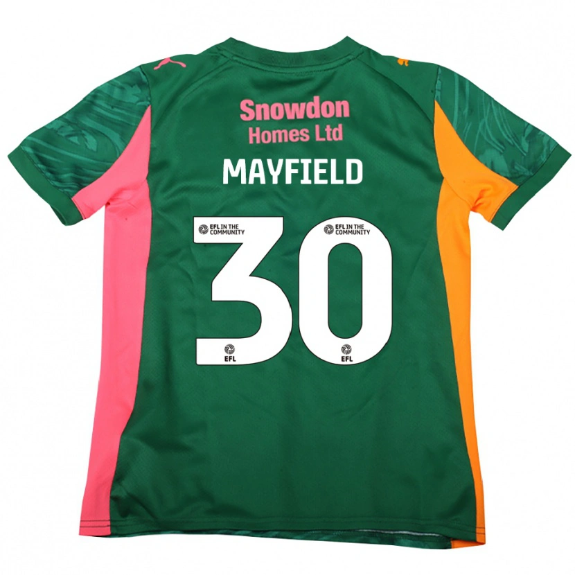 Danxen Men Holly Mayfield #30 Dark Green Pink Goalkeeper Jersey 2025/26 T-Shirt