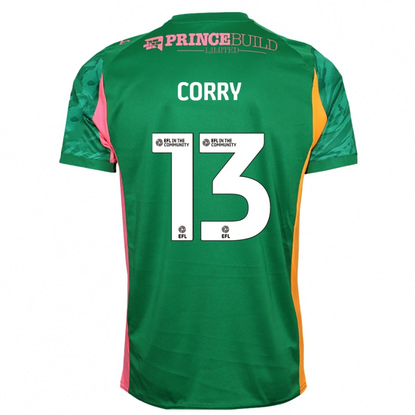 Danxen Men Neive Corry #13 Green Pink Goalkeeper Jersey 2025/26 T-Shirt