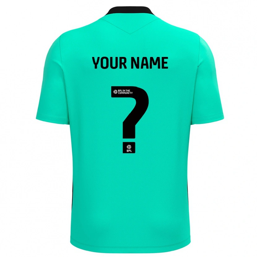 Danxen Men Stevenage FC Turquoise Goalkeeper Jersey 2025/26 T-Shirt