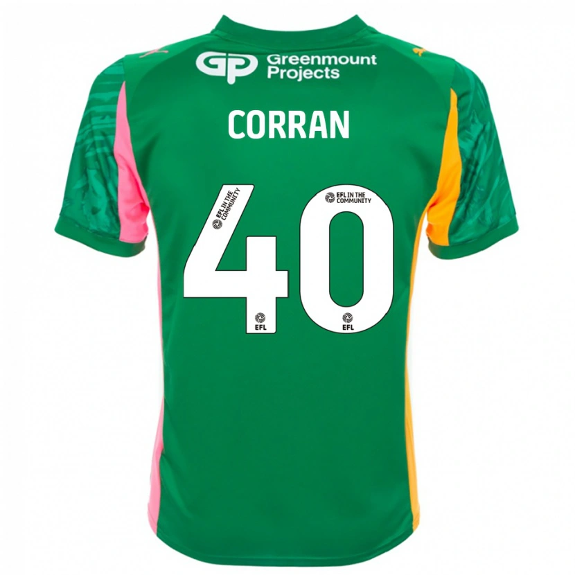 Danxen Men Matthew Corran #40 Green Pink Orange Goalkeeper Jersey 2025/26 T-Shirt
