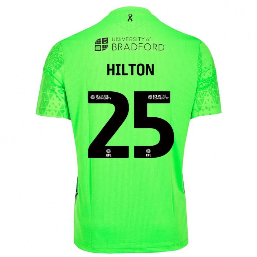 Danxen Men Joe Hilton #25 Spring Green Goalkeeper Jersey 2025/26 T-Shirt