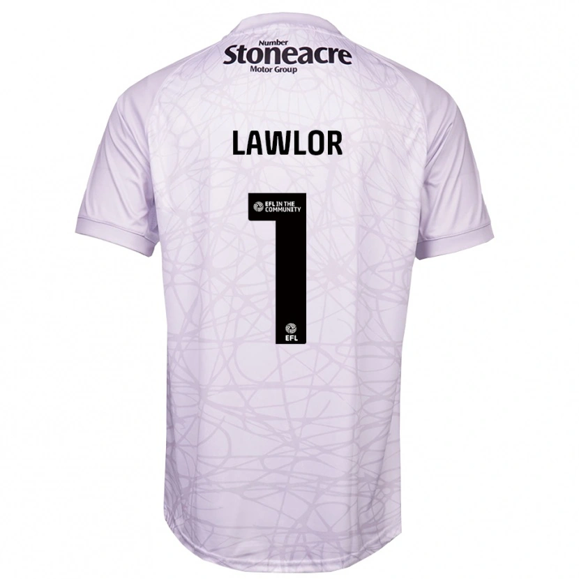 Danxen Men Ian Lawlor #1 Light Gray Black Goalkeeper Jersey 2025/26 T-Shirt