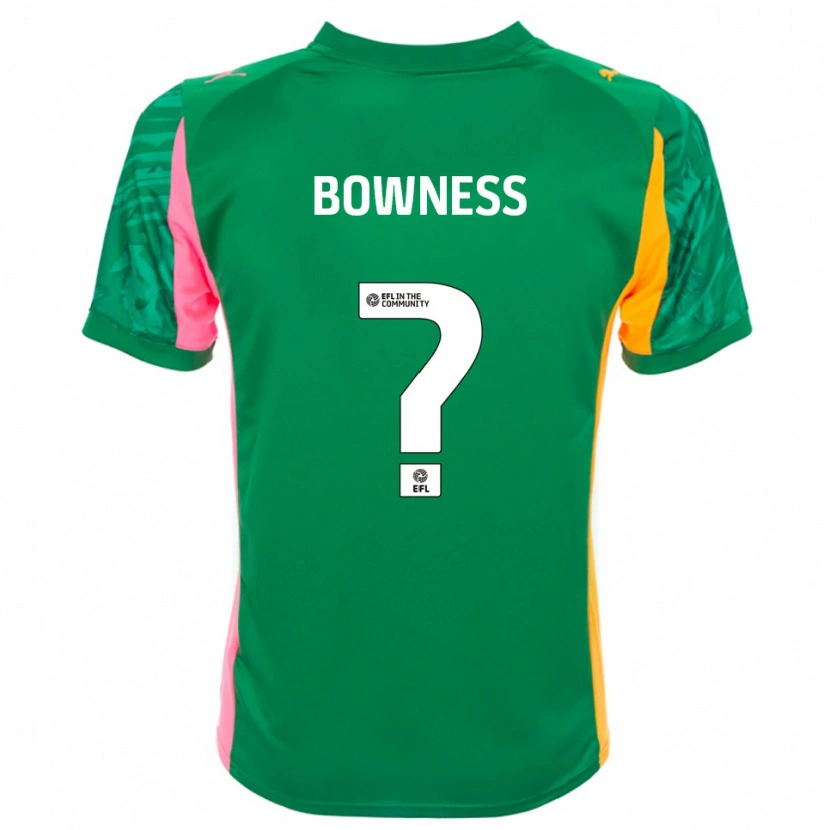 Danxen Men Faye Bowness #0 Green Pink White Goalkeeper Jersey 2025/26 T-Shirt
