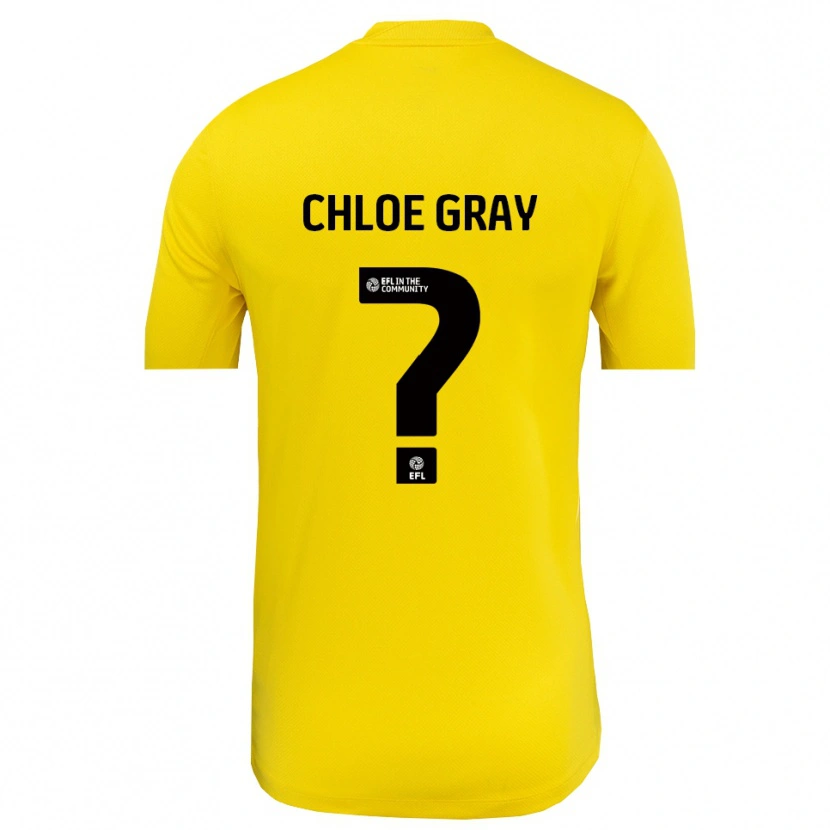 Danxen Men Chloe Gray #0 Yellow Black Goalkeeper Jersey 2025/26 T-Shirt