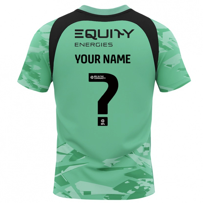 Danxen Men Milton Keynes Dons Light Green Glack Goalkeeper Jersey 2025/26 T-Shirt