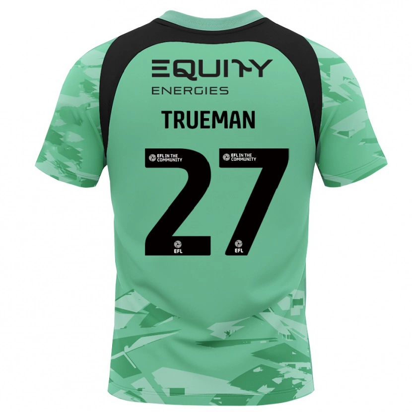 Danxen Men Connal Trueman #27 Light Green Glack Goalkeeper Jersey 2025/26 T-Shirt