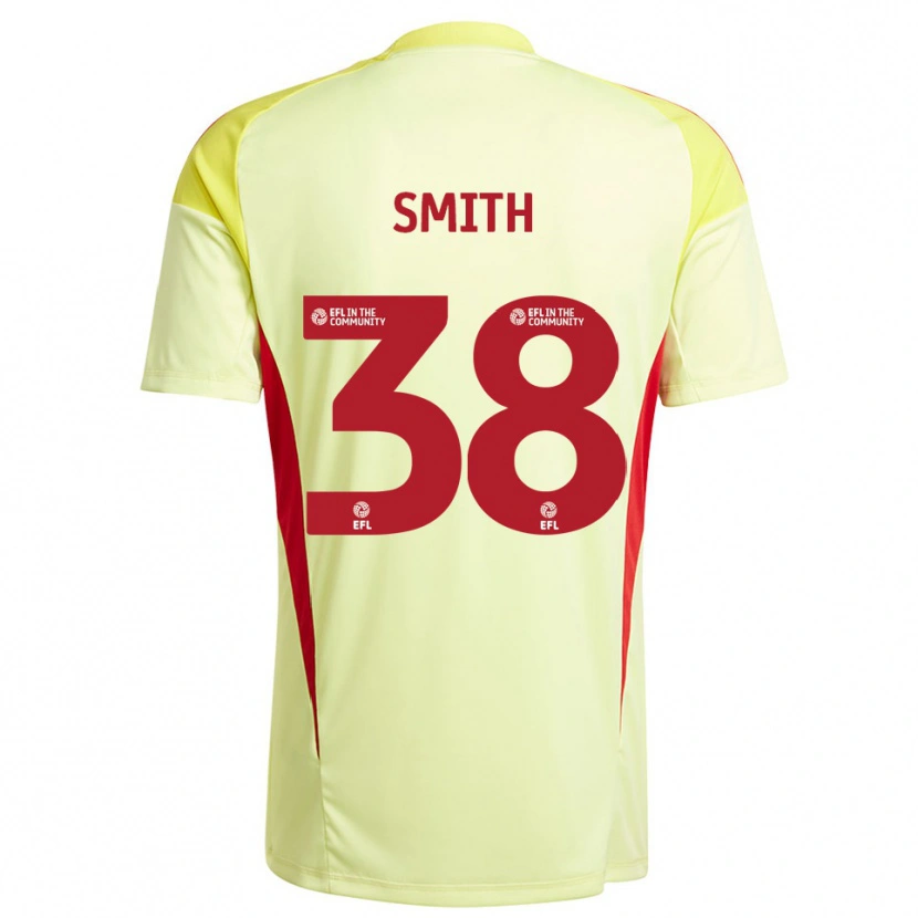 Danxen Men Sam Smith #38 Pale Yellow Goalkeeper Jersey 2025/26 T-Shirt