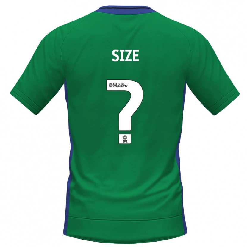 Danxen Men Amelia Size #0 Green Blue Goalkeeper Jersey 2025/26 T-Shirt